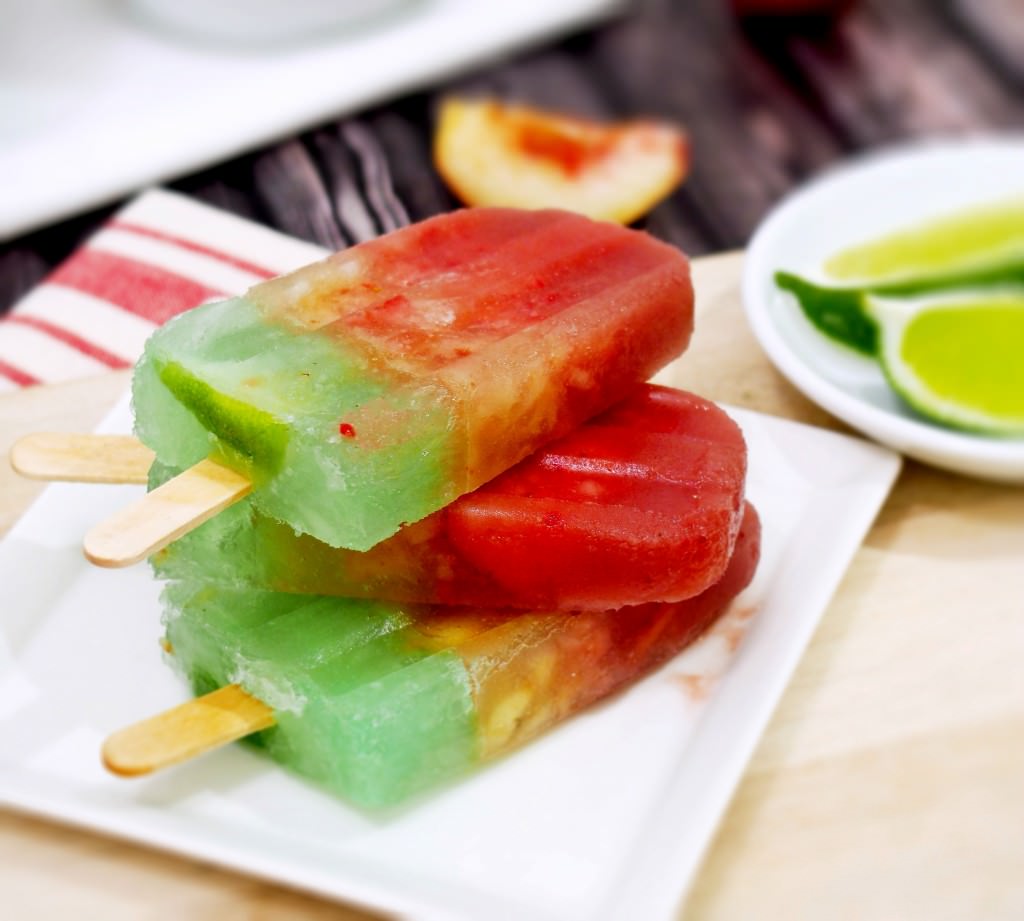 Margarita Popsicles with Tequila - Recipe