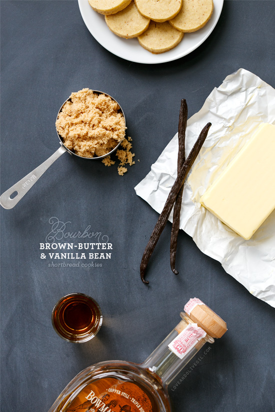 Bourbon, Brown Butter and Vanilla Bean Shortbread Recipe