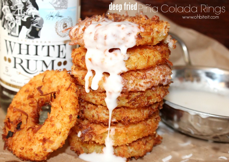 Deep Fried Pina Clada Rings Recipe