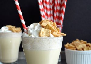 Spiked Cinnamon Toast Crunch Milkshake Recipe