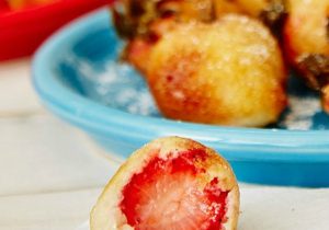 Deep Fried Strawberry Daiquiri Shots Recipe