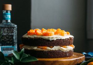 Chocolate Cake with Tequila Orange Icing Recipe