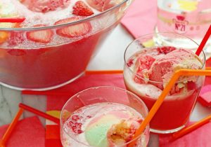 Spiked Sherbet Frappe Punch Recipe