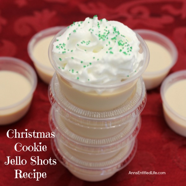 Christmas Cookie Jello Shot Recipe