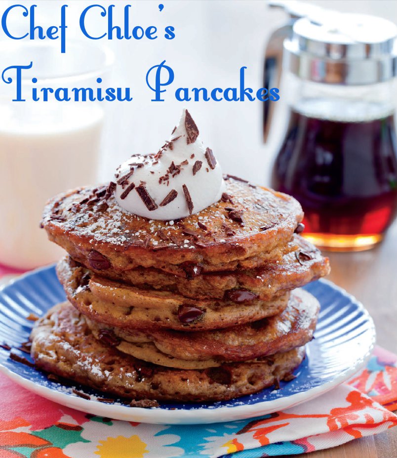 Tiramisu Pancakes with Rum
