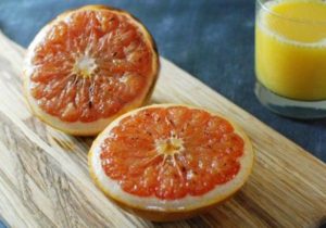 Boozy Broiled Grapefruit Recipe