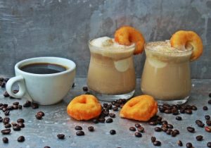 Coffee and Doughnut Bourbon Milkshake Recipe