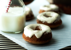 Baked Chai Donuts with Bourbon Glaze Recipe