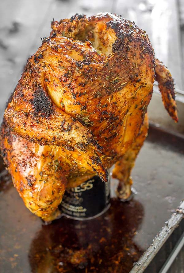 Beer Can Roasted Chicken Recipe
