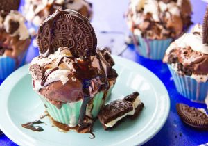 Boozy Mud Pie Cupcake Recipe