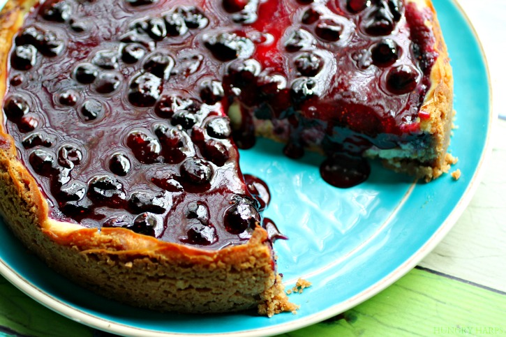 Boozy Blueberry Cheesecake Recipe