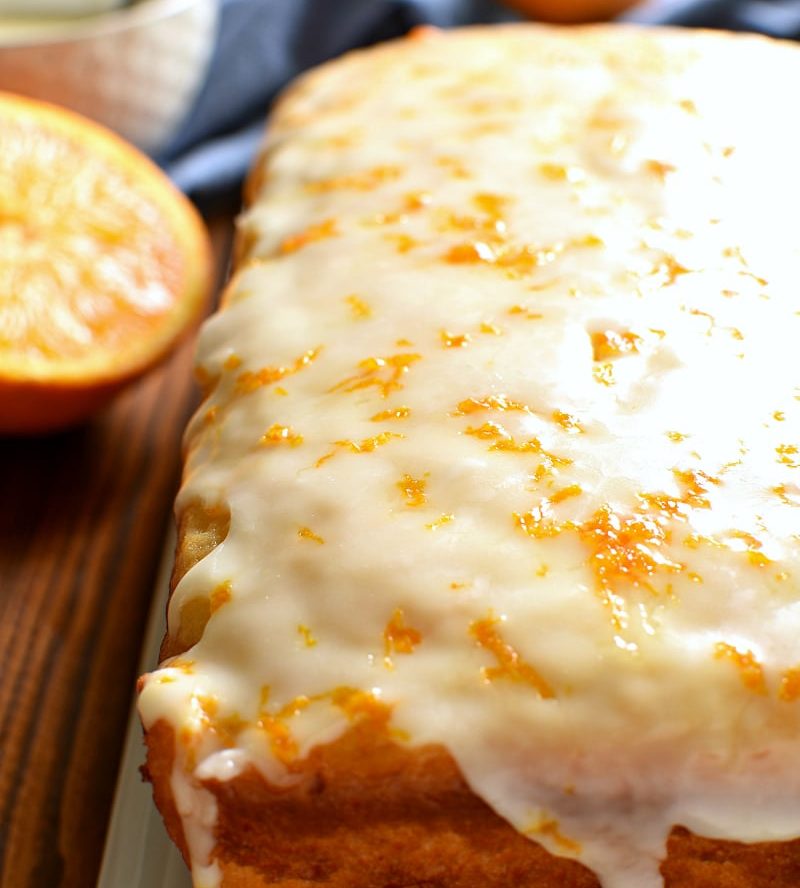Glazed Mimosa Bread