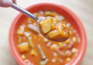 Boozy Crock Pot Veggie Stew